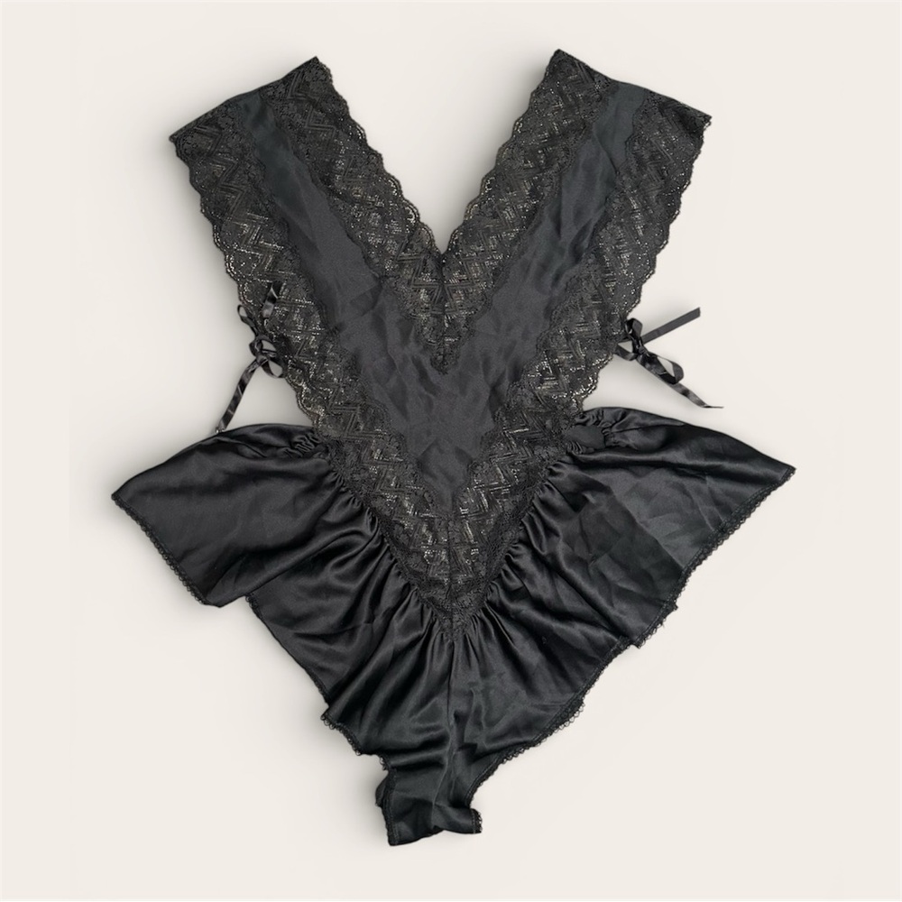 SOLD - RARE 1970s Vintage - NWT Victoria Secret Lingerie Teddy - Size M